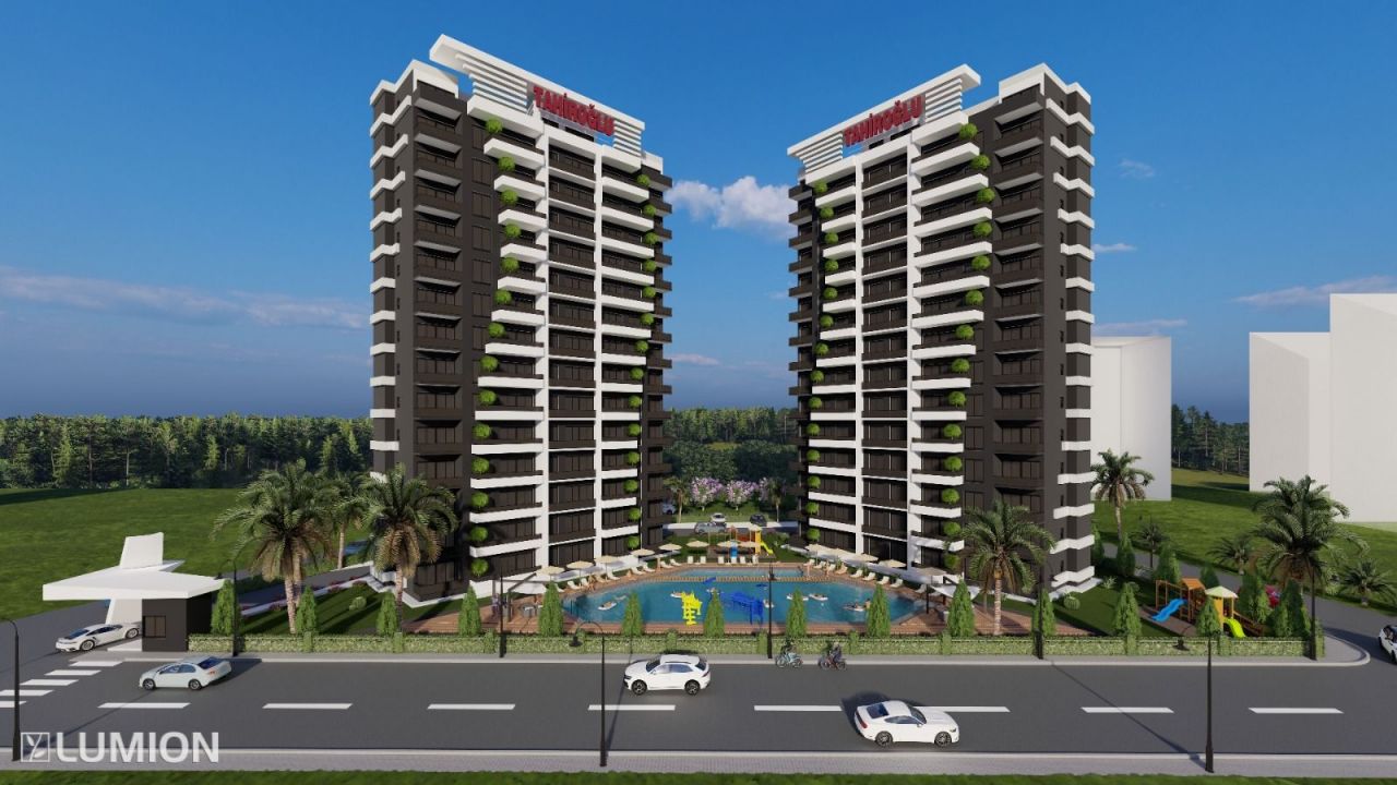 Квартира в Мерсине, Турция, 65 м² - фото 1