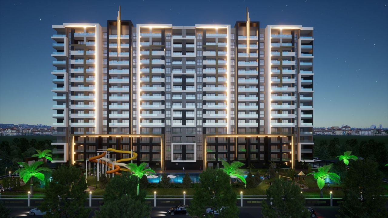 Квартира в Мерсине, Турция, 65 м² - фото 1