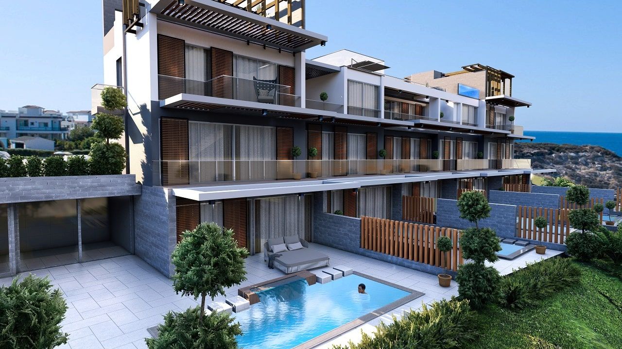 Апартаменты в Эсентепе, Кипр, 125 м2 - фото 1
