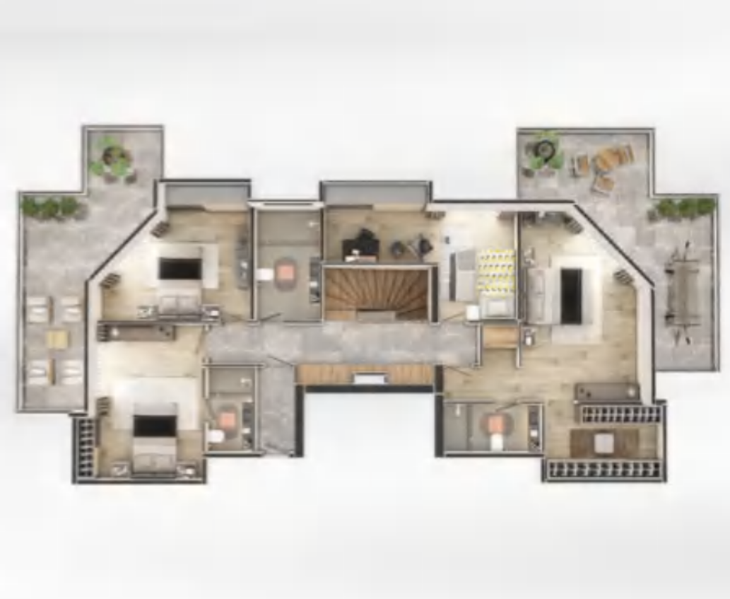 Коттедж в Стамбуле, Турция, 392 м² - фото 2