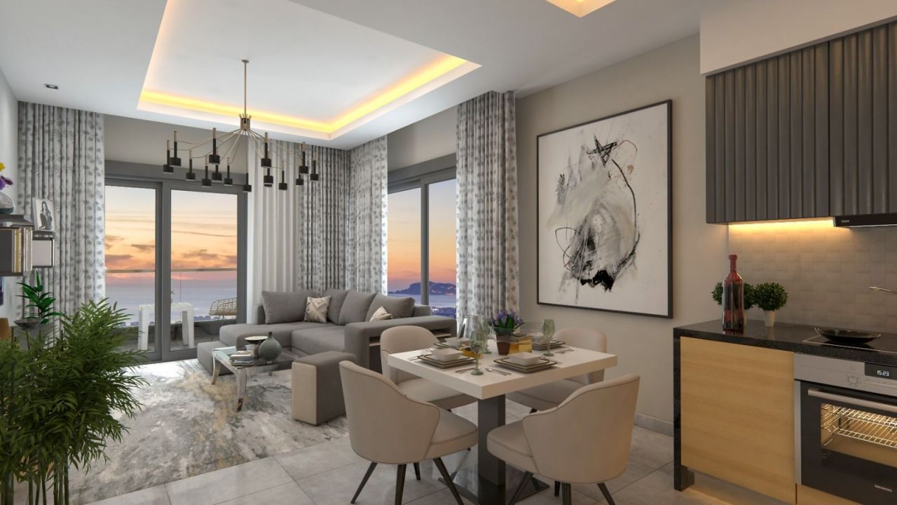 Квартира в Алании, Турция, 57 м² - фото 6