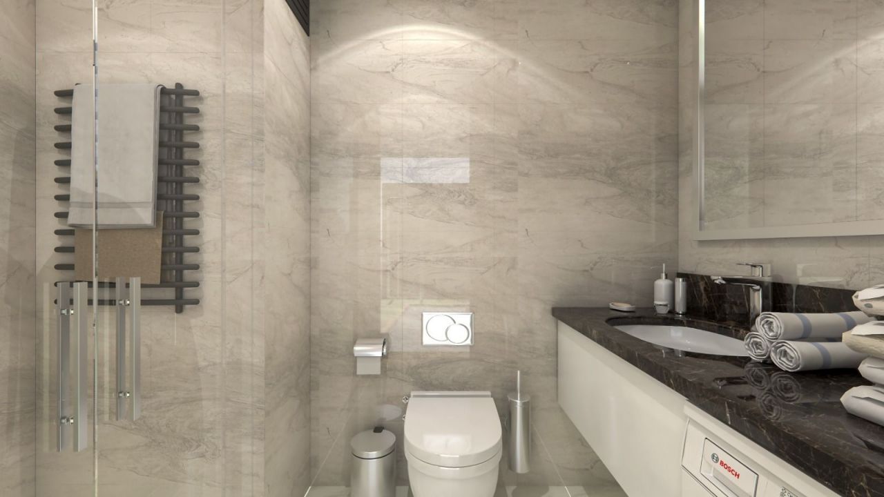 Квартира в Алании, Турция, 57 м² - фото 9