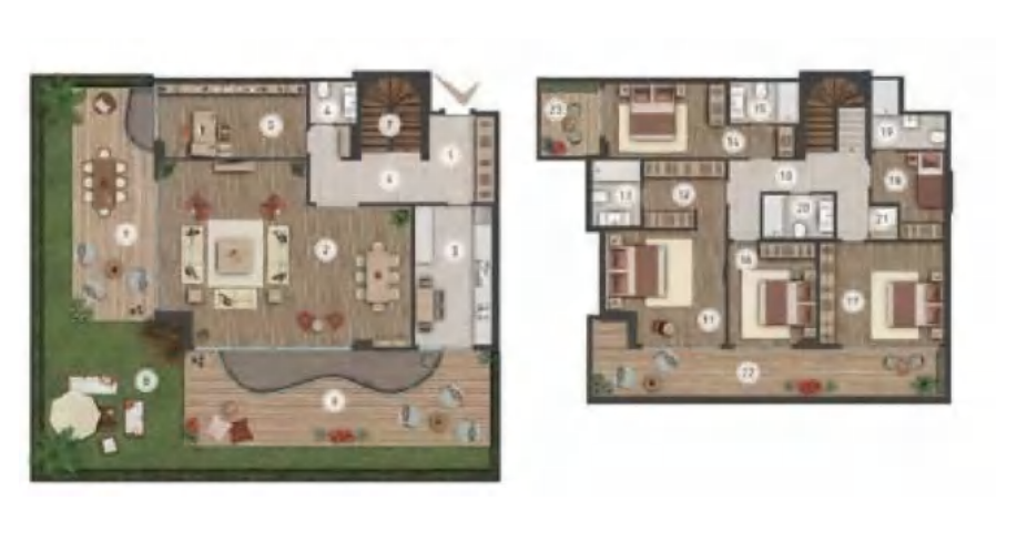 Апартаменты в Стамбуле, Турция, 253 м² - фото 1