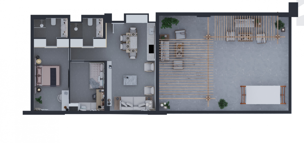 Апартаменты в Анталии, Турция, 131 м² - фото 2