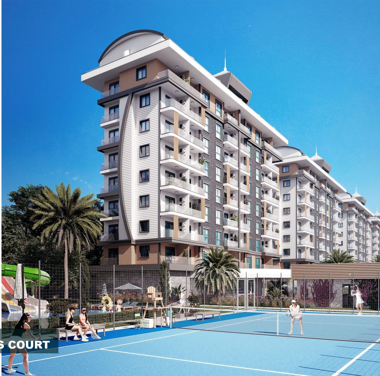 Апартаменты в Алании, Турция, 69 м² - фото 16