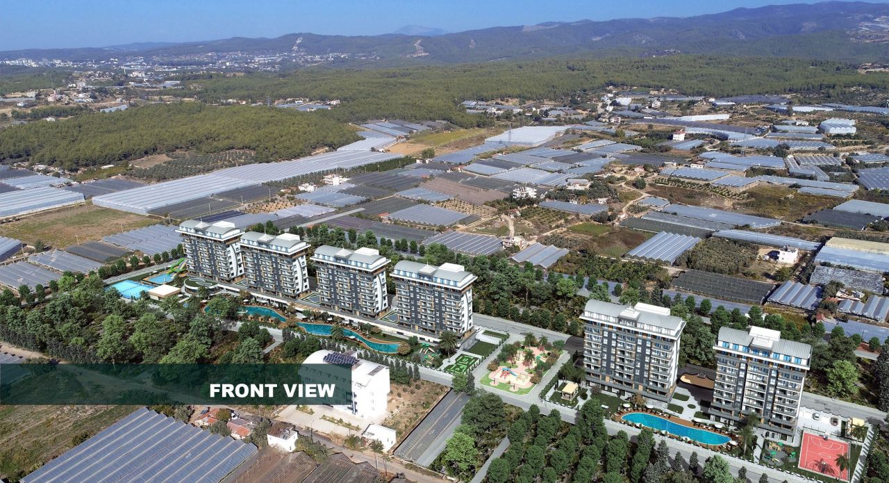 Апартаменты в Алании, Турция, 69 м² - фото 13