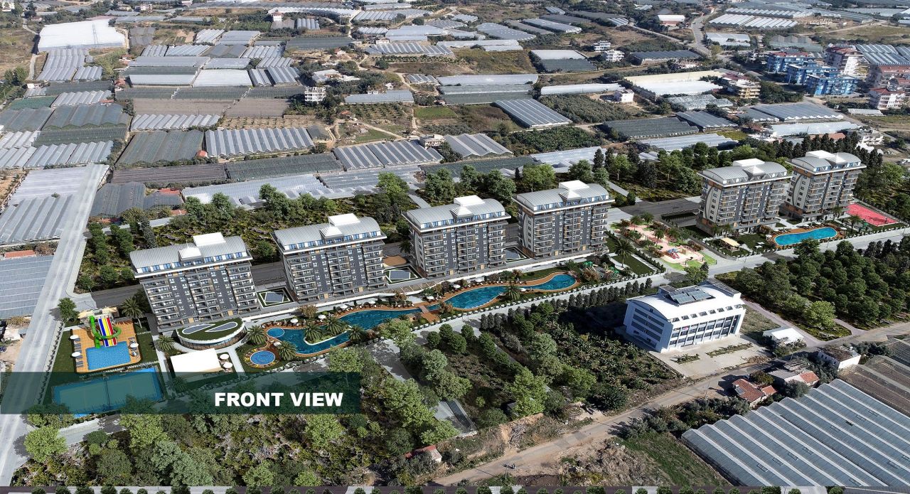 Апартаменты в Алании, Турция, 69 м² - фото 15