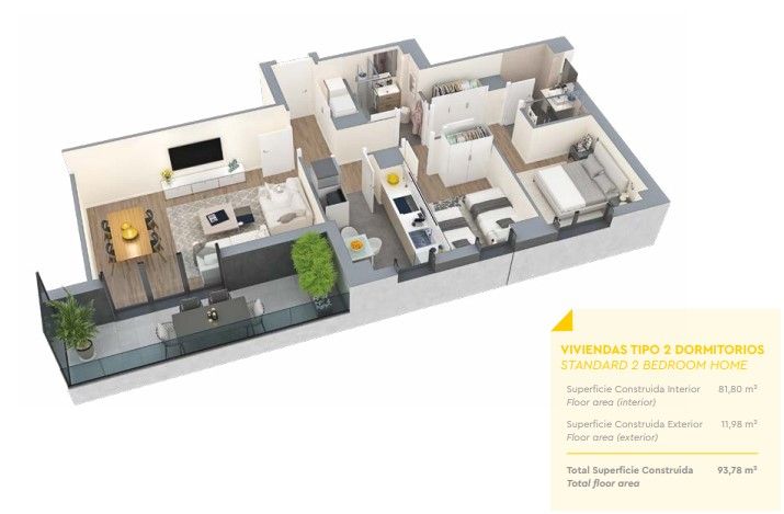 Квартира в Бадалоне, Испания, 107 м² - фото 10