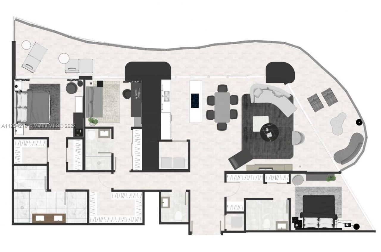 Пентхаус в Майами, США, 190 м² - фото 6