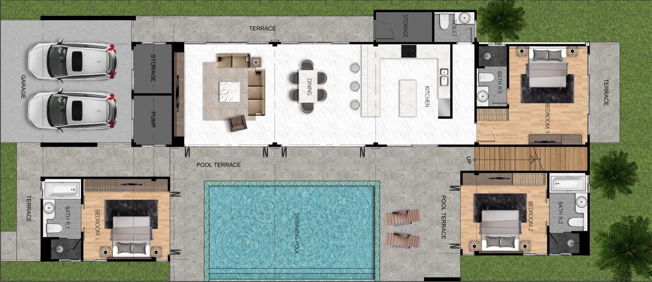 Вилла на Пхукете, Таиланд, 640 м² - фото 2