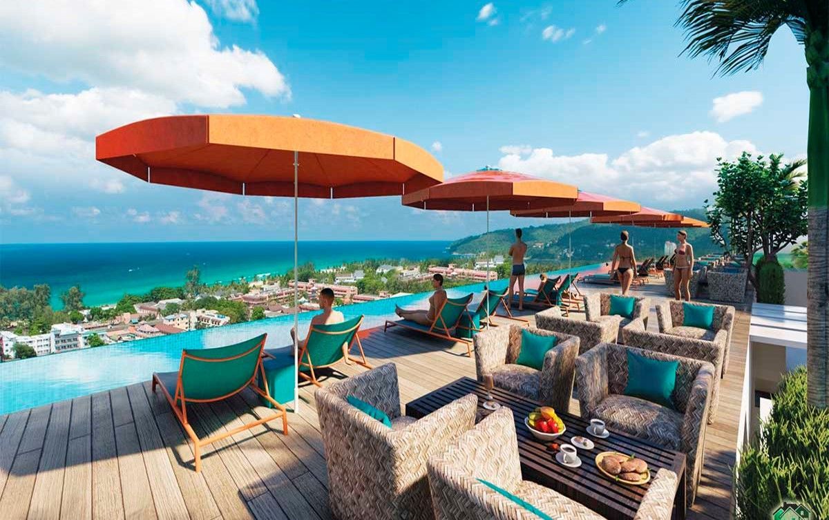 Студия на острове Пхукет, Таиланд, 44.2 м² - фото 5