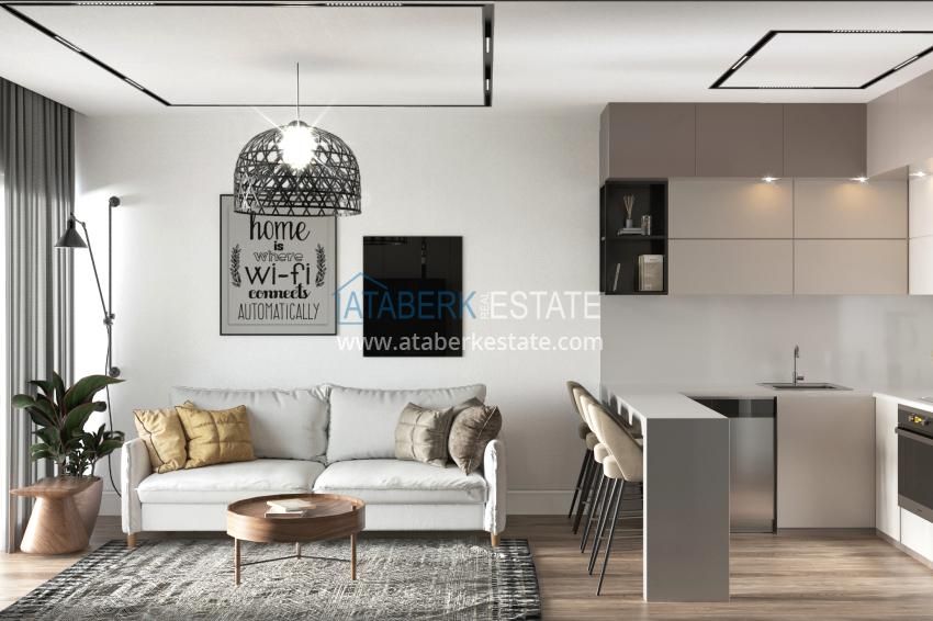 Квартира в Анталии, Турция, 58 м² - фото 8