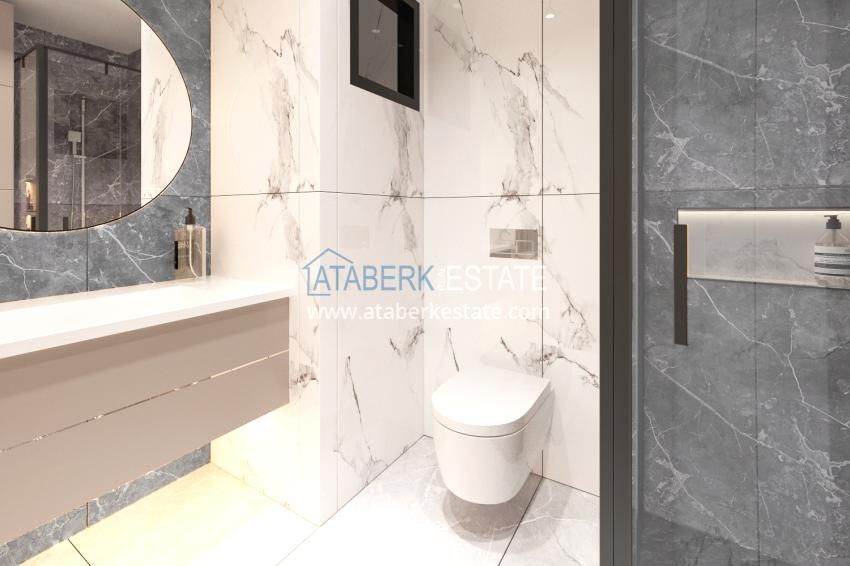 Квартира в Анталии, Турция, 58 м² - фото 11