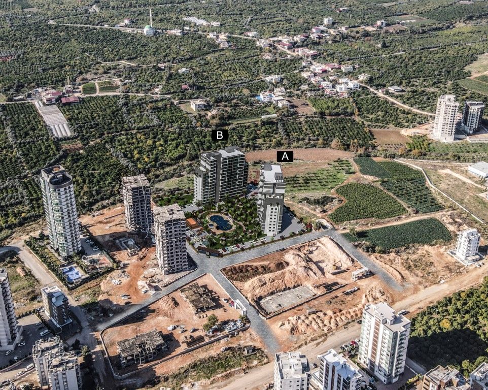 Квартира в Мерсине, Турция, 58 м² - фото 11