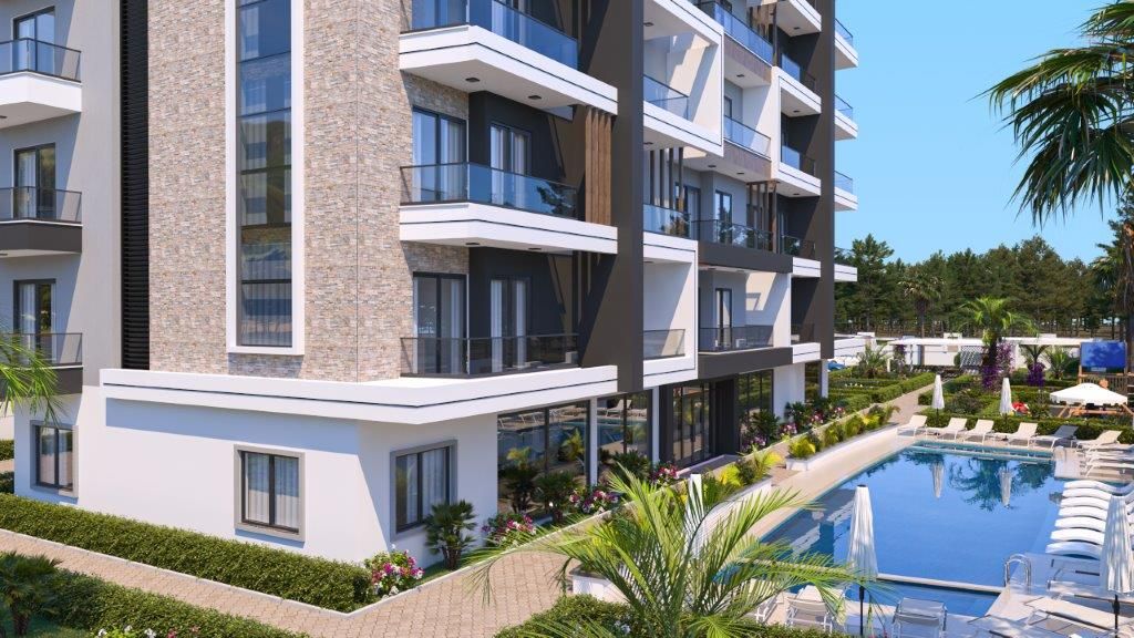 Апартаменты в Алании, Турция, 55 м² - фото 2