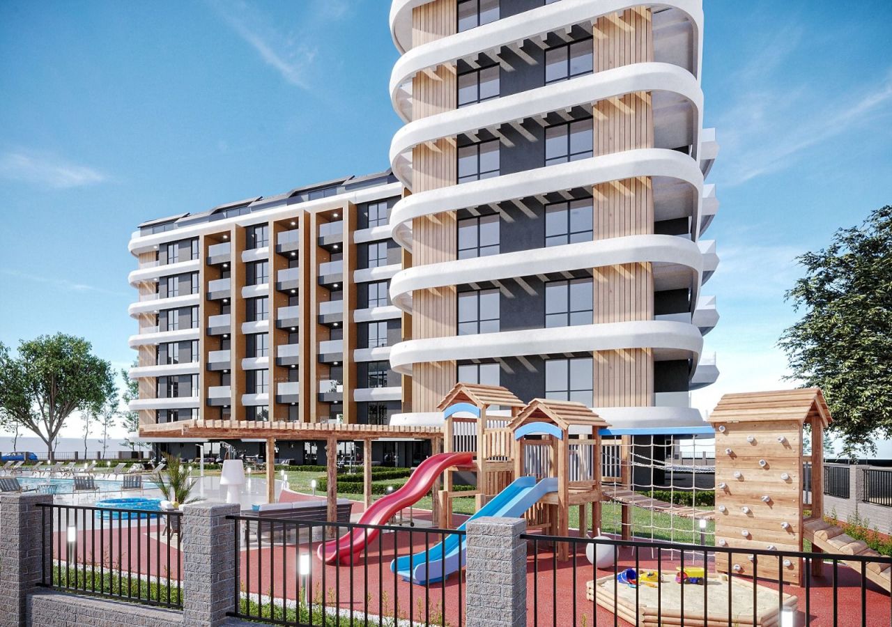 Квартира в Газипаше, Турция, 53 м² - фото 4