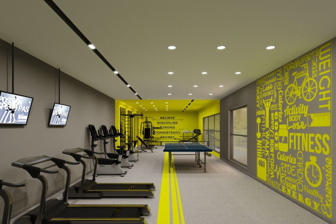 Квартира в Газипаше, Турция, 45 м² - фото 9