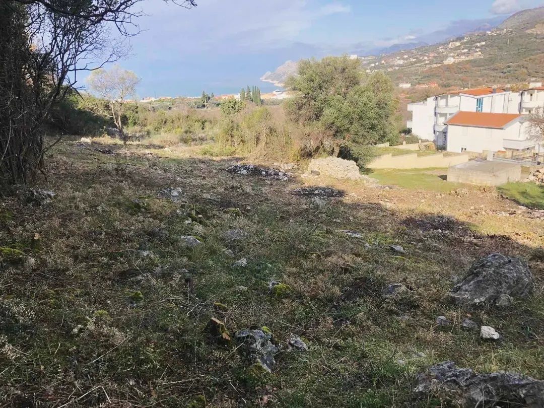 Земля в Добра Воде, Черногория, 1 000 м² - фото 2