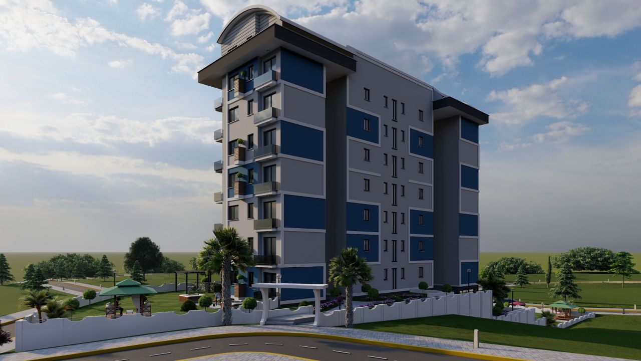 Квартира в Алании, Турция, 52 м² - фото 11