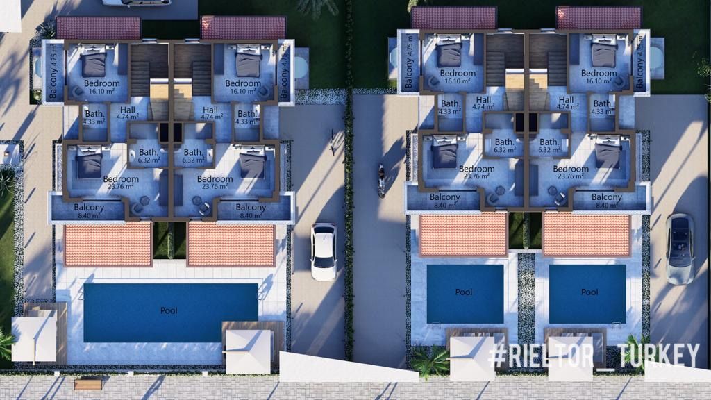 Вилла в Сиде, Турция, 225 м² - фото 8