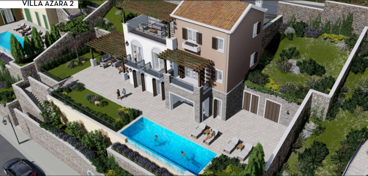 Дом на полуострове Луштица, Черногория, 346 м² - фото 1