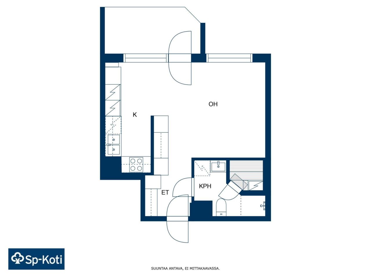 Квартира в Ямся, Финляндия, 31 м² - фото 2