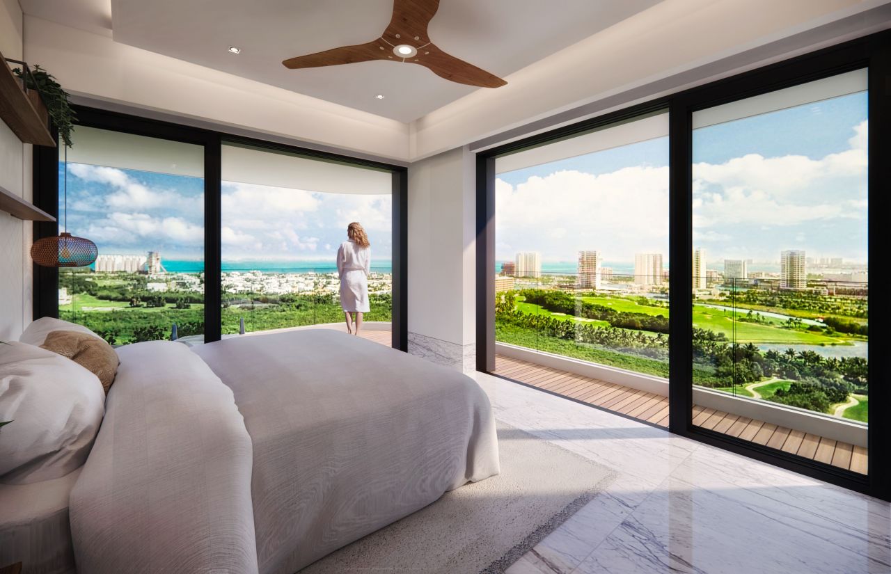 Апартаменты Канкун Пуэрто Канкун, Мексика, 112 м² - фото 12