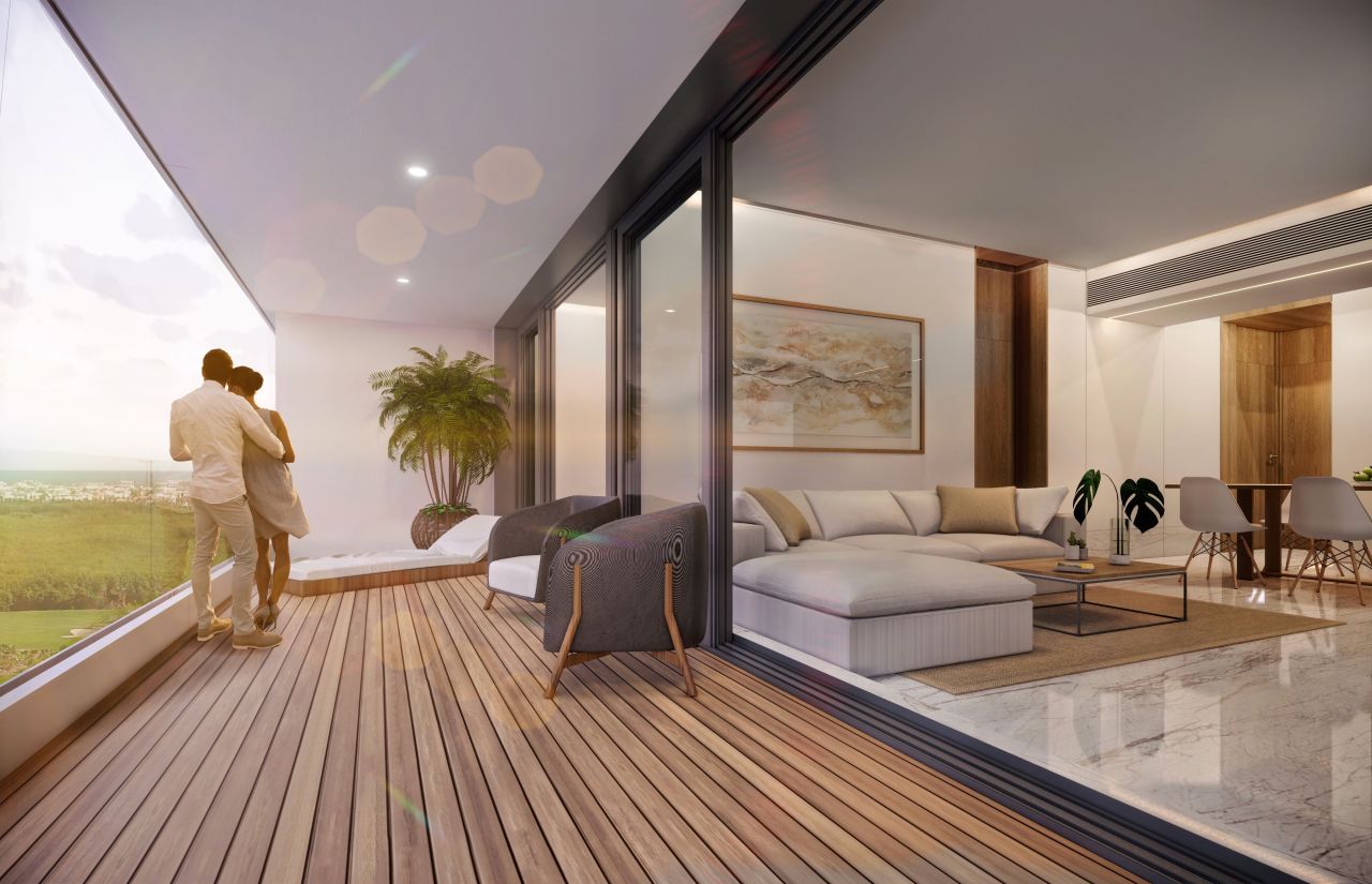 Апартаменты Канкун Пуэрто Канкун, Мексика, 112 м² - фото 16