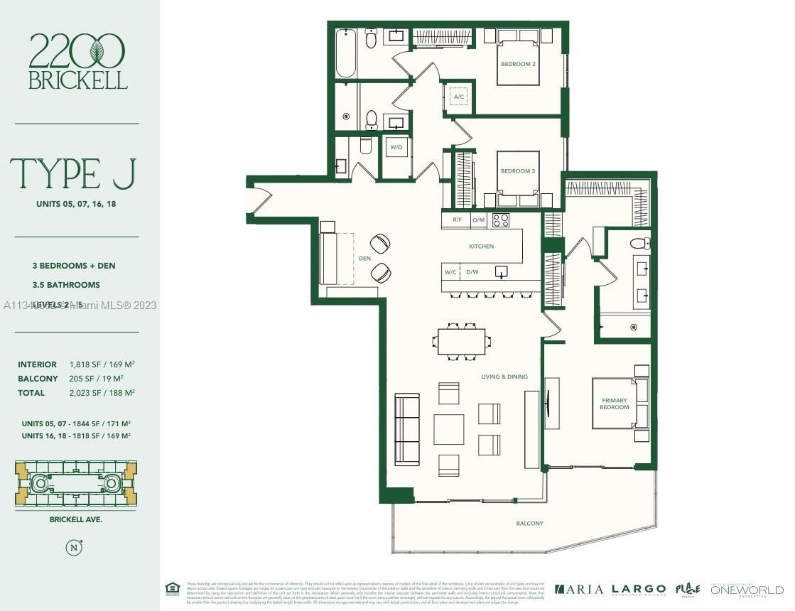 Квартира в Майами, США, 165 м² - фото 5