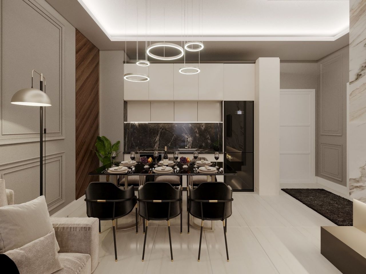 Квартира в Алании, Турция, 50 м² - фото 13