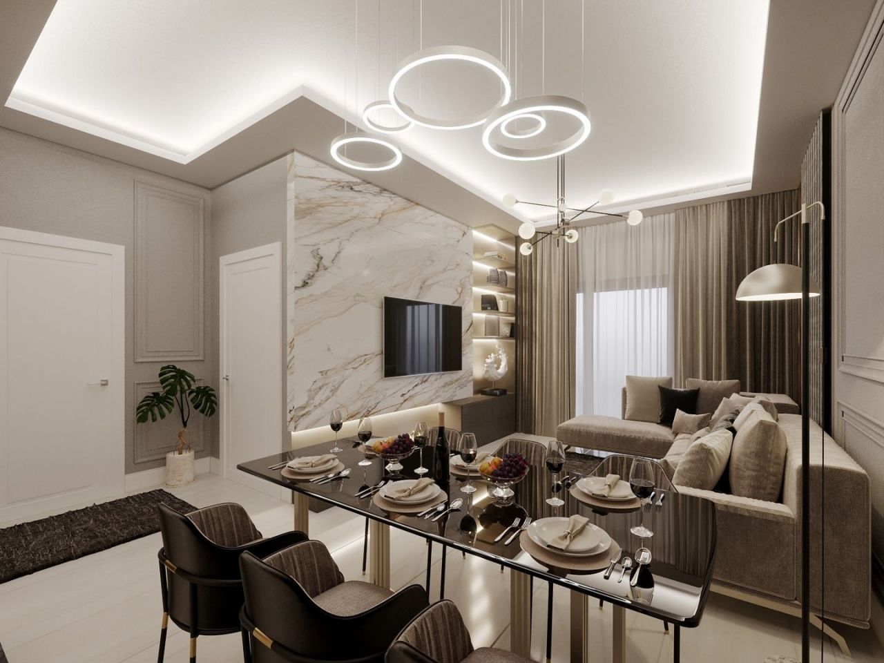 Квартира в Алании, Турция, 50 м² - фото 10