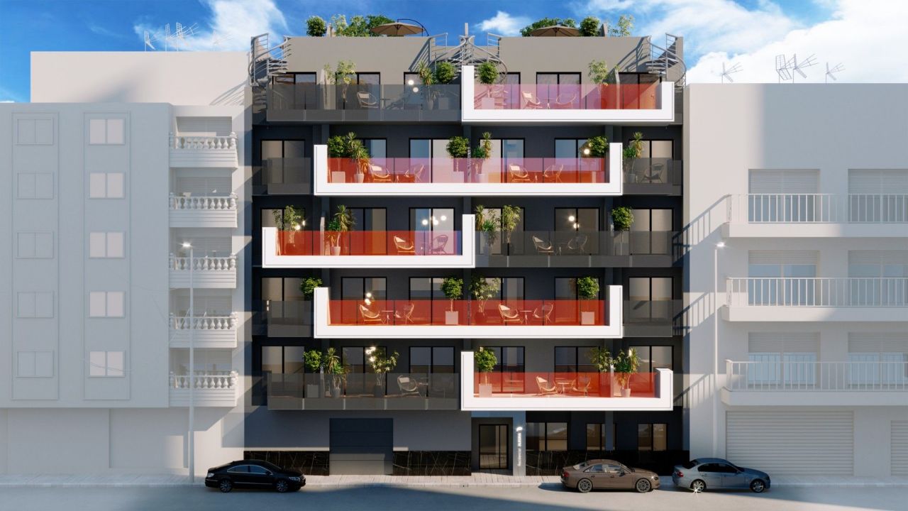 Апартаменты в Торревьехе, Испания, 119 м2 - фото 1
