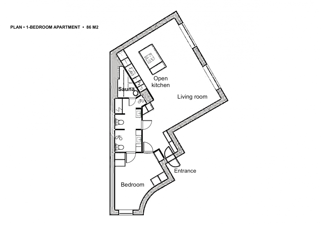 Квартира в Хельсинки, Финляндия, 86 м² - фото 18