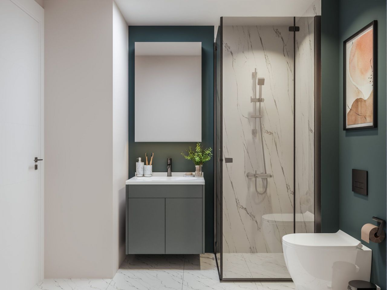 Квартира в Мерсине, Турция, 58 м² - фото 11