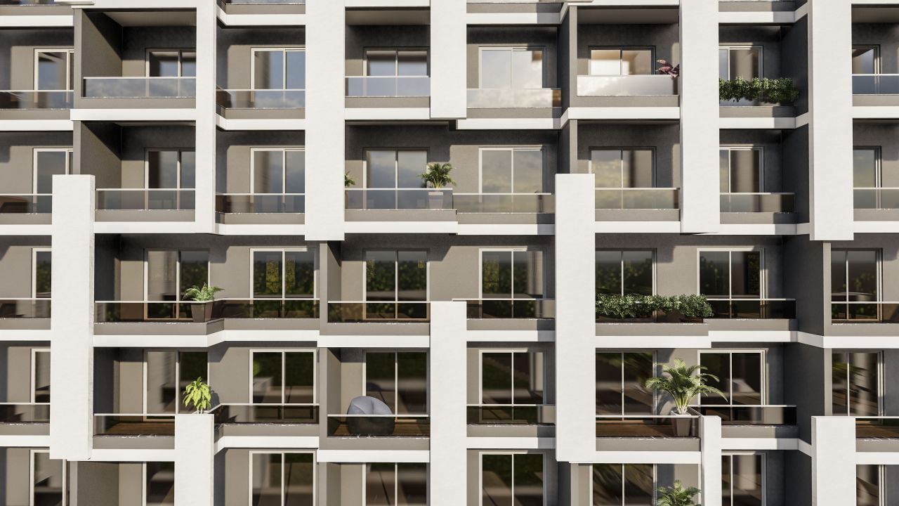 Квартира в Мерсине, Турция, 58 м² - фото 9