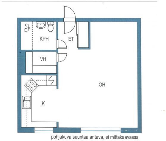 Квартира в Савонлинне, Финляндия, 35 м² - фото 2