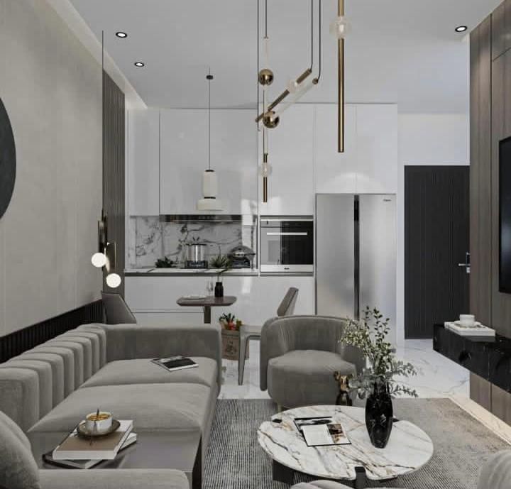 Квартира в Алании, Турция, 55 м² - фото 1