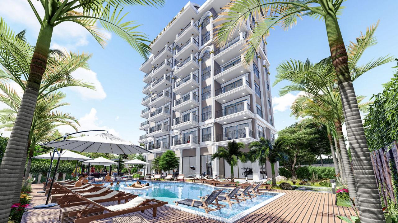 Квартира в Авсалларе, Турция, 48 м² - фото 1