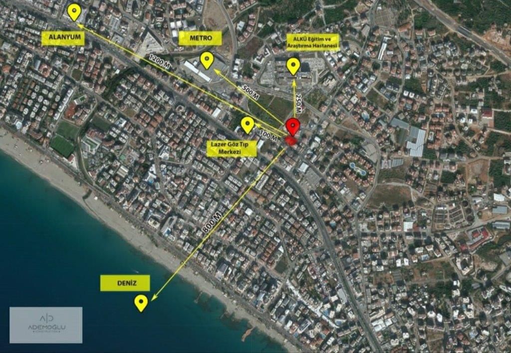 Апартаменты в Алании, Турция, 75 м² - фото 5