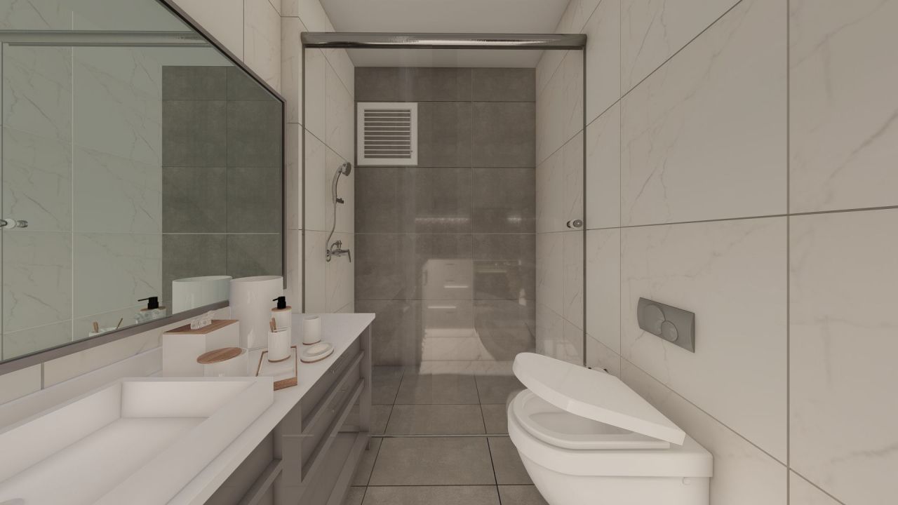 Апартаменты в Алании, Турция, 62 м² - фото 18