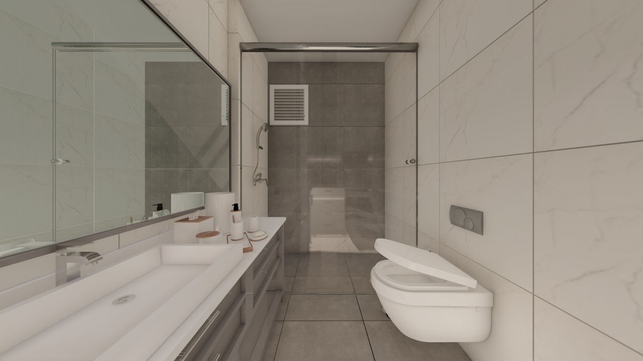 Апартаменты в Алании, Турция, 62 м² - фото 17