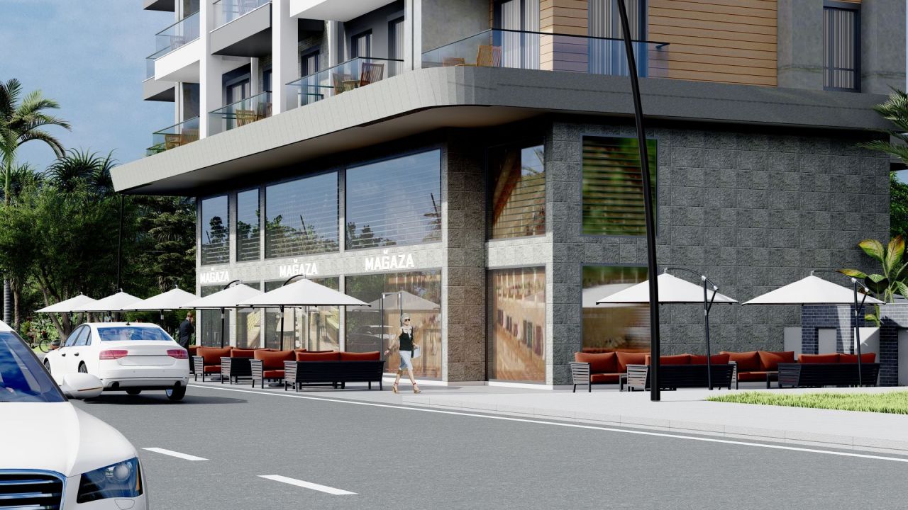 Апартаменты в Алании, Турция, 62 м² - фото 12