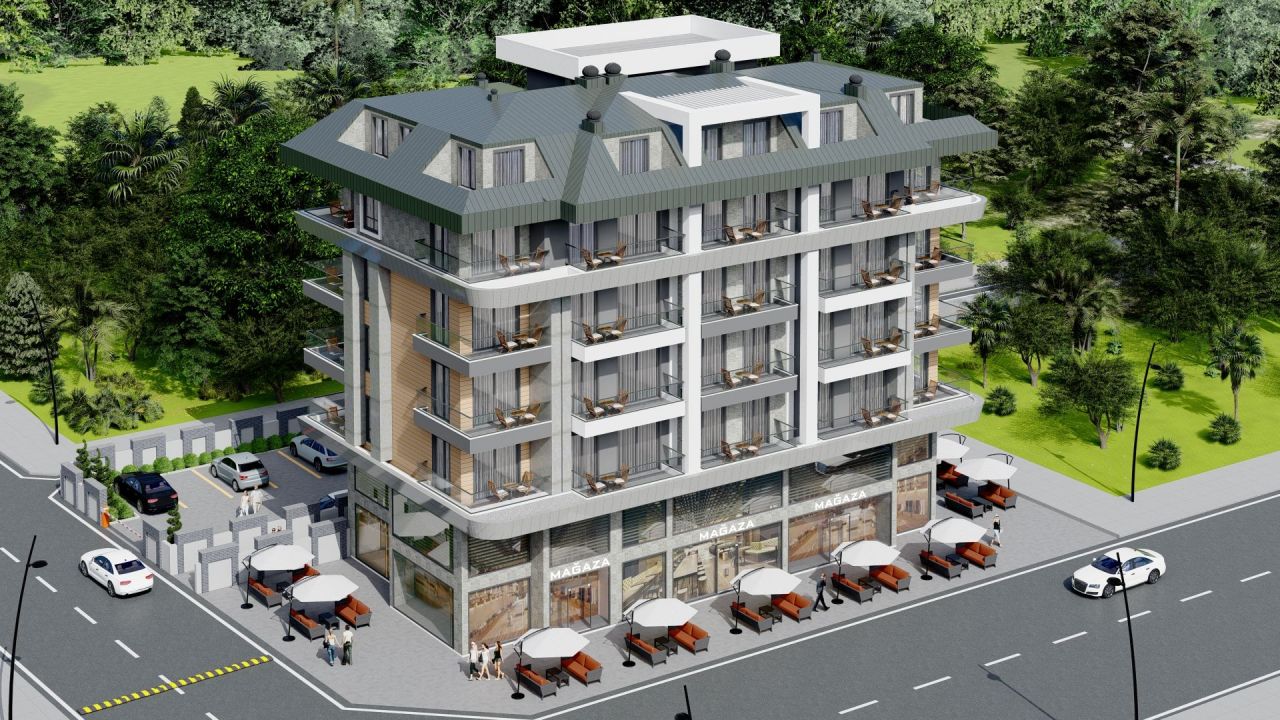 Апартаменты в Алании, Турция, 62 м² - фото 4