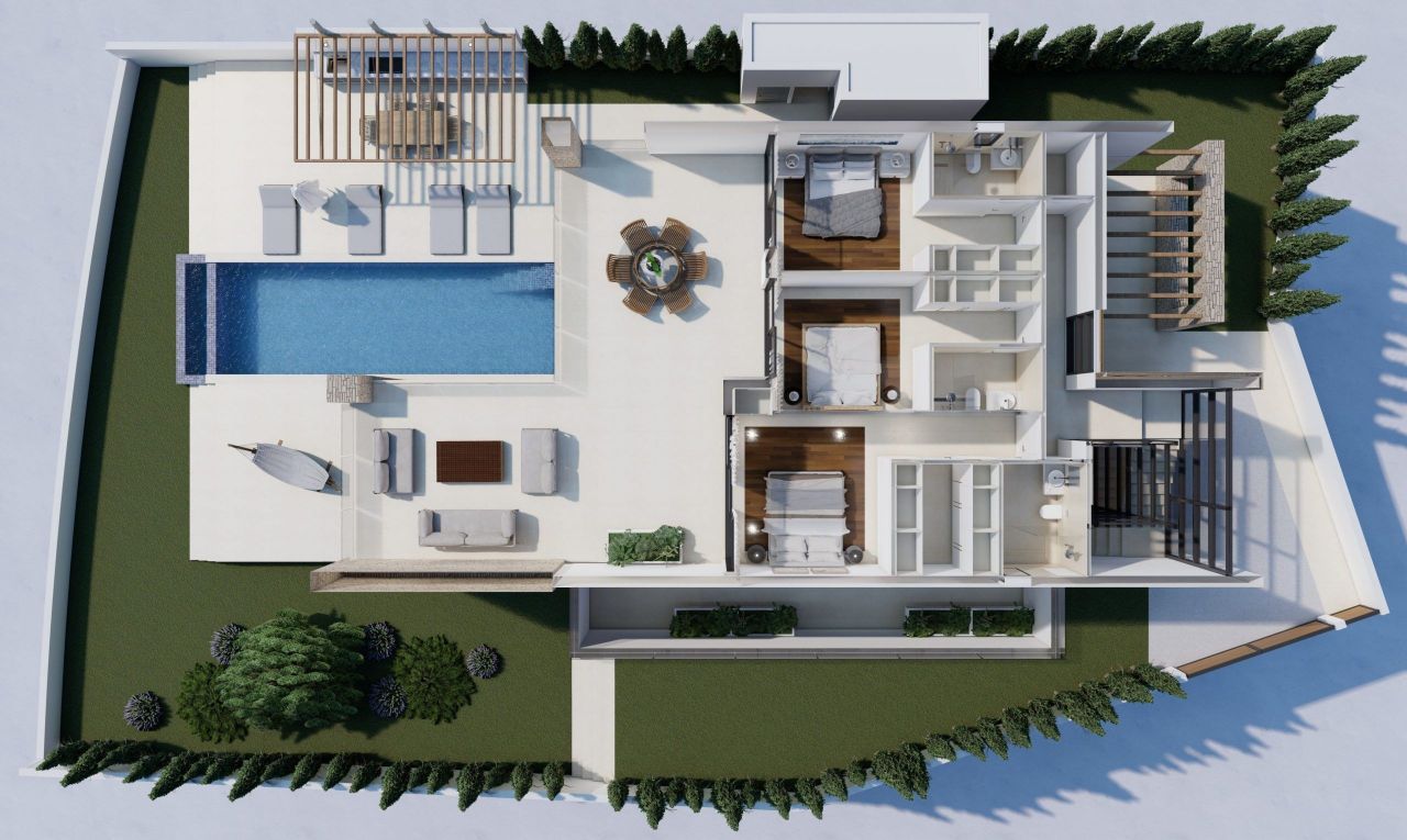 Вилла в Пафосе, Кипр, 407 м² - фото 6