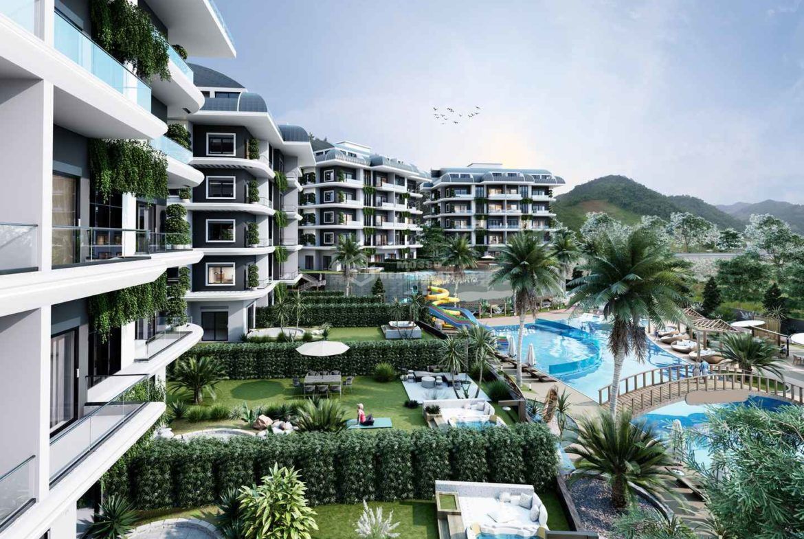 Квартира в Алании, Турция, 52 м² - фото 1
