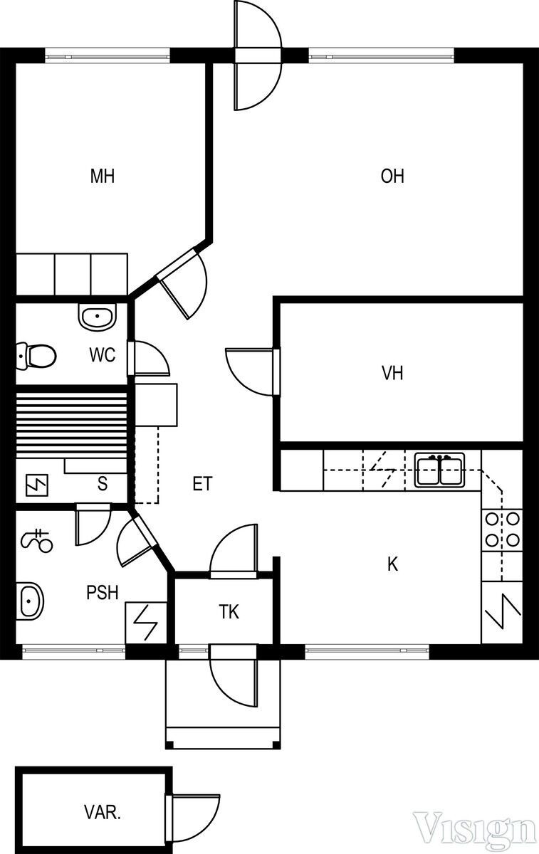 Таунхаус в Лаппеенранте, Финляндия, 62 м² - фото 2