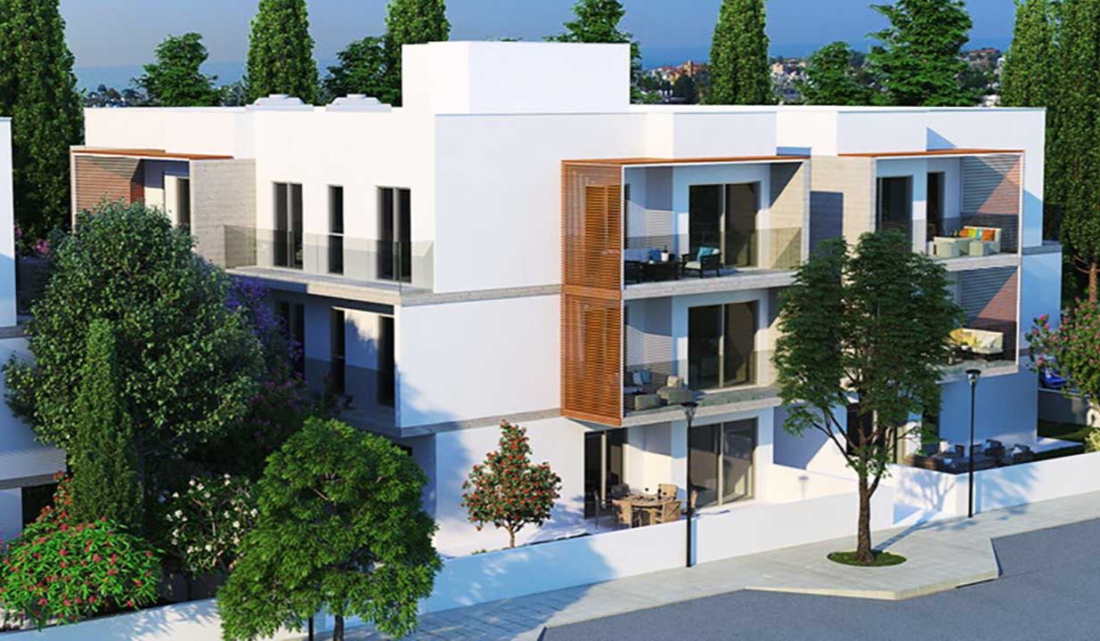 Апартаменты в Пафосе, Кипр, 65.33 м2 - фото 1