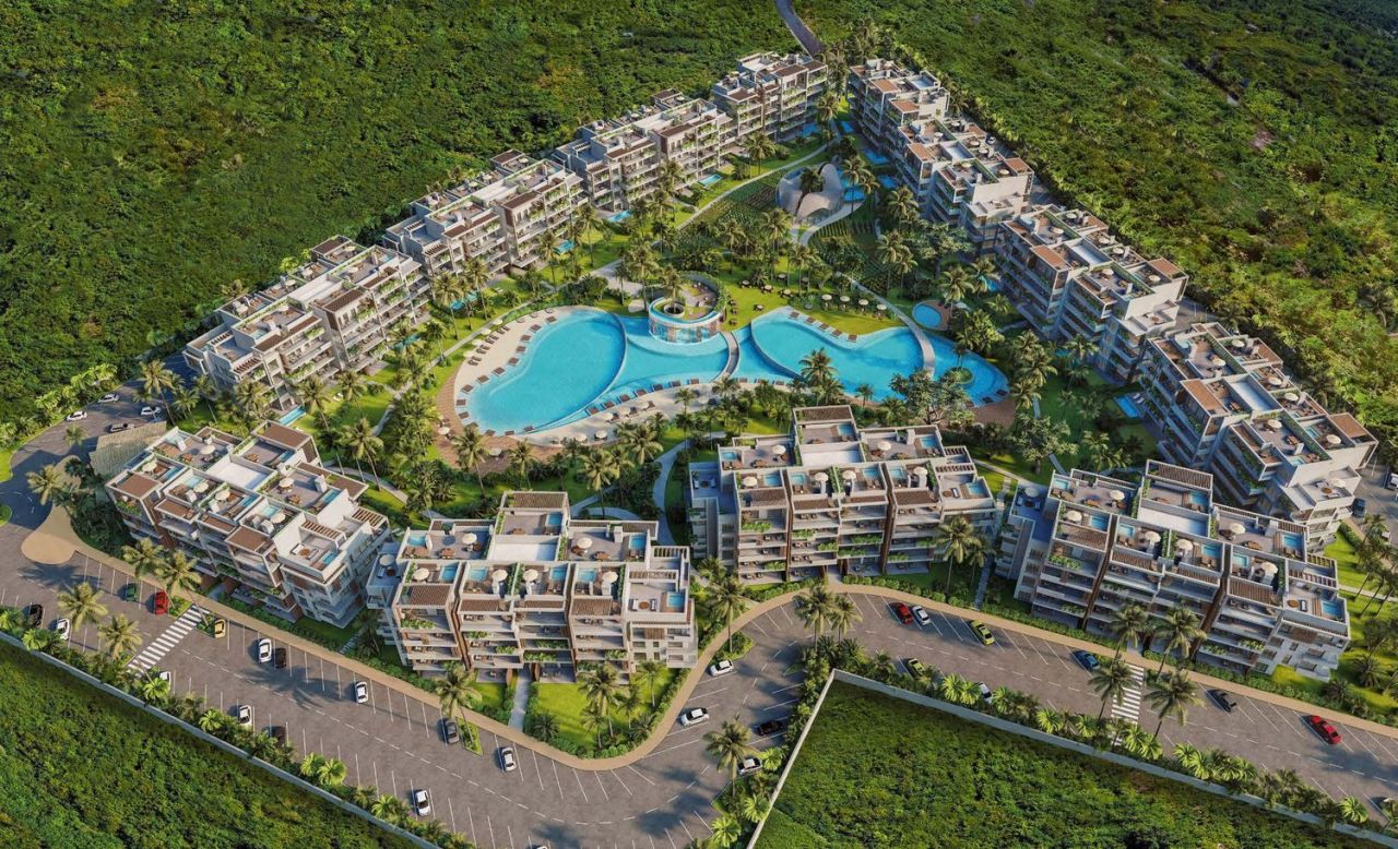 Квартира в Пунта-Кана, Доминиканская Республика, 64 м² - фото 8