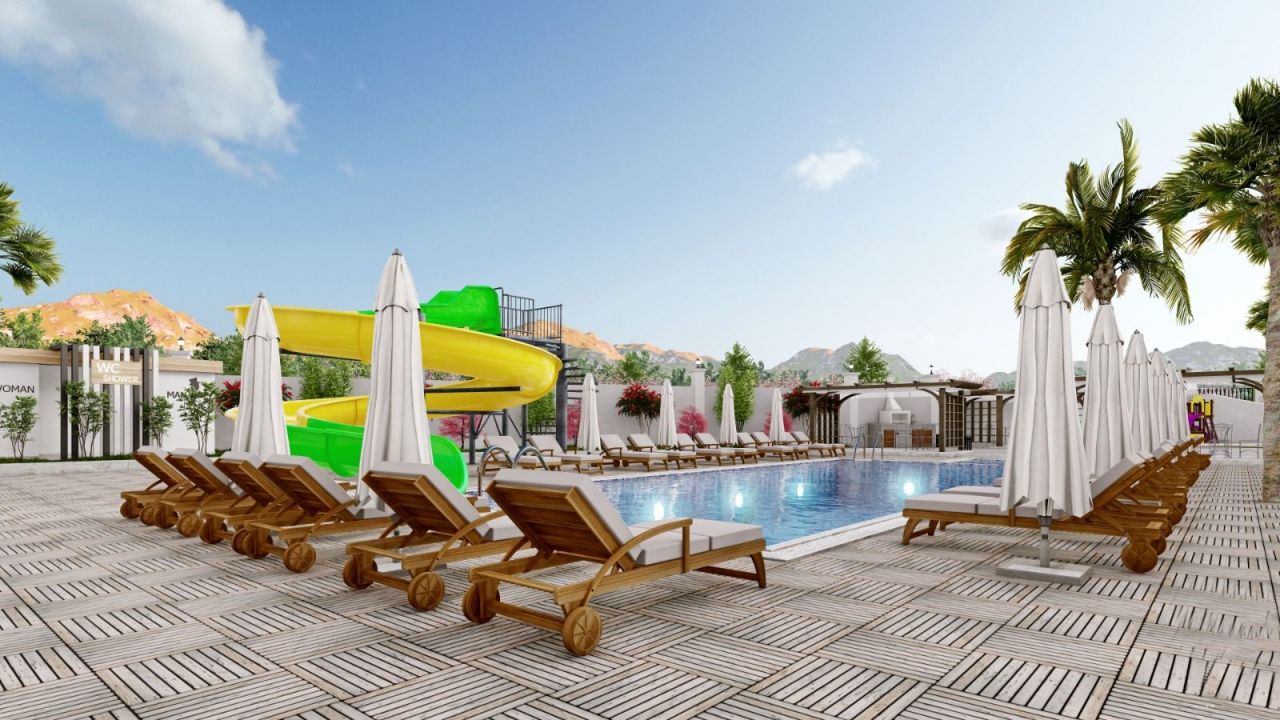 Апартаменты в Алании, Турция, 55 м² - фото 4