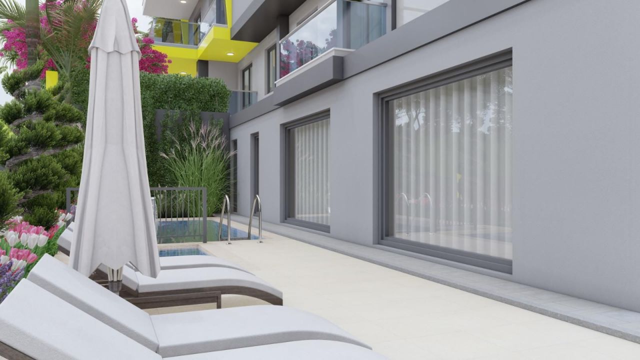 Квартира в Газипаше, Турция, 30 м² - фото 5